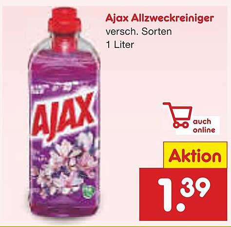Ajax Allzweckreiniger - 1 Liter
