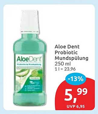 Aloe Dent Probiotic Mundspülung 250 ml