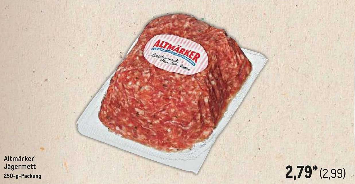 Altmärker Jägermett 250-g-Packung