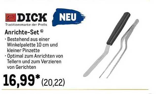 Anrichté-Set von DICK - Neuheiten für Ihre Küche