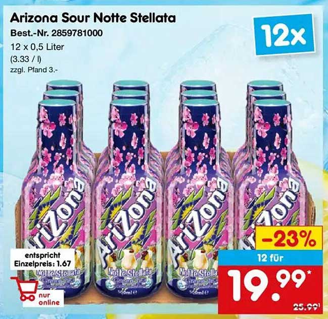 Arizona Sour Notte Stellata 12 x 0,5 Liter
