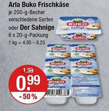 Arla Buko Frischkäse - 200 g Becher, verschiedene Sorten