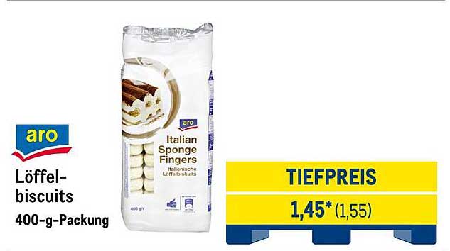 aro Löffelbiskuits 400-g-Packung