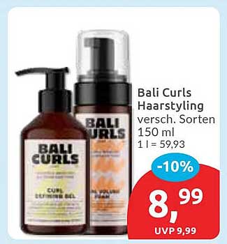 Bali Curls Haarstyling - versch. Sorten 150 ml