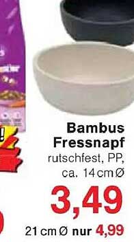 Bambus Fressnapf