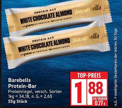 Barebells Protein-Bar White Chocolate Almond