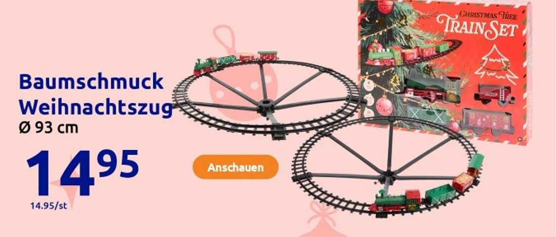 Baumschmuck Weihnachtszug Ø 93 cm