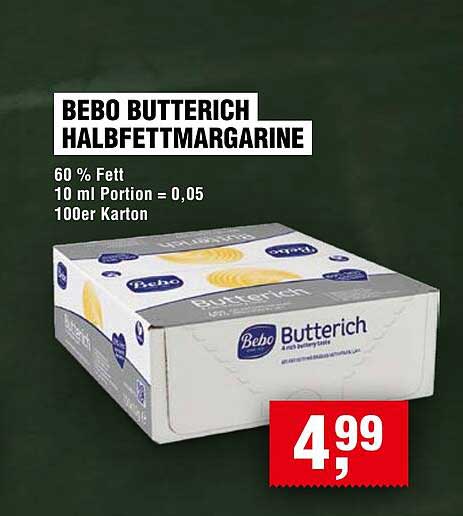 Bebo Butterich Halbfettmargarine