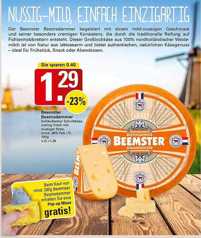 Beemster Beemsdammer - Holländischer Schnittkäse