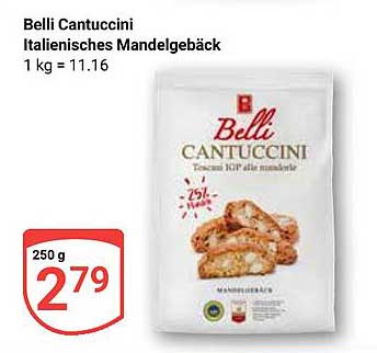 Belli Cantuccini - Italienisches Mandelgebäck