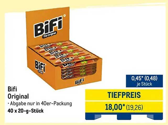 Bifi Original - 40er-Packung