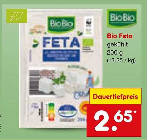 Bio Feta gekühlt 200 g