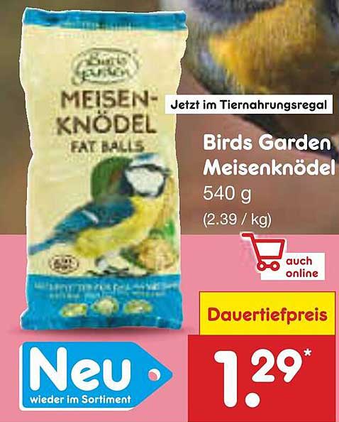 Birds Garden Meisenknödel 540 g