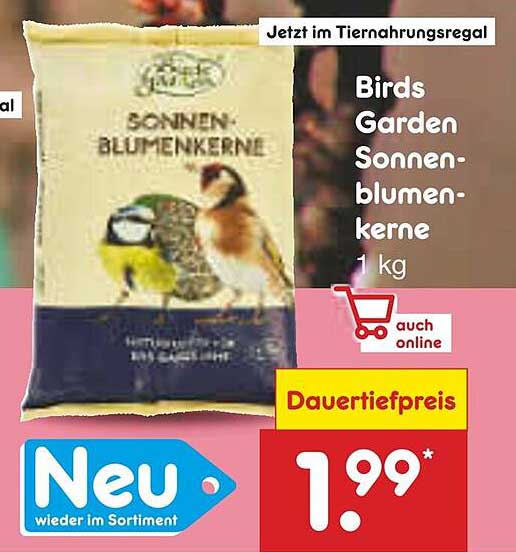 Birds Garden Sonnenblumenkerne 1 kg