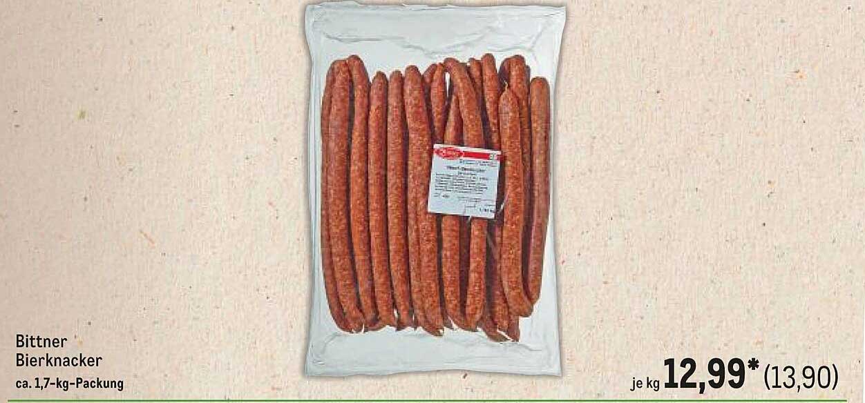 Bittner Bierknacker ca. 1,7-kg-Packung