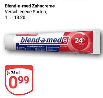 Blend-a-med Zahnpasta 75 ml – Rundumschutz für Ihr Lächeln