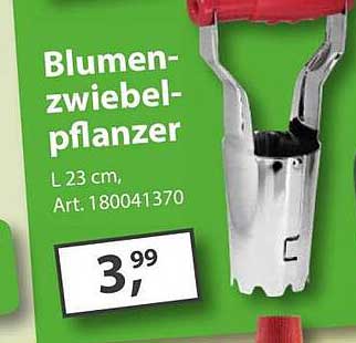 Blumen-Zwiebelpflanzer