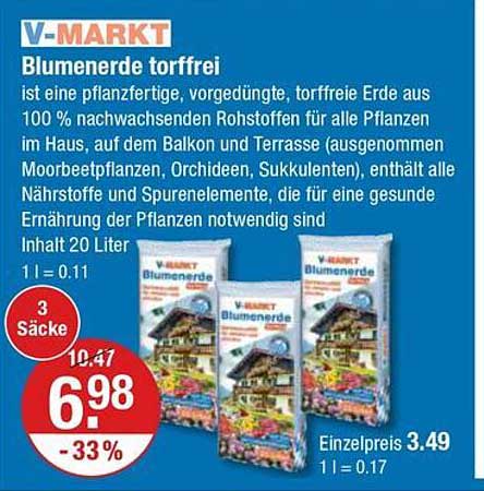 Blumenerde torffrei