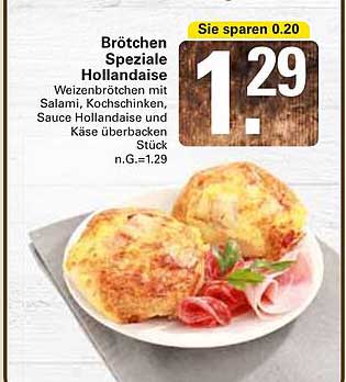 Brötchen Speziale Hollandaise