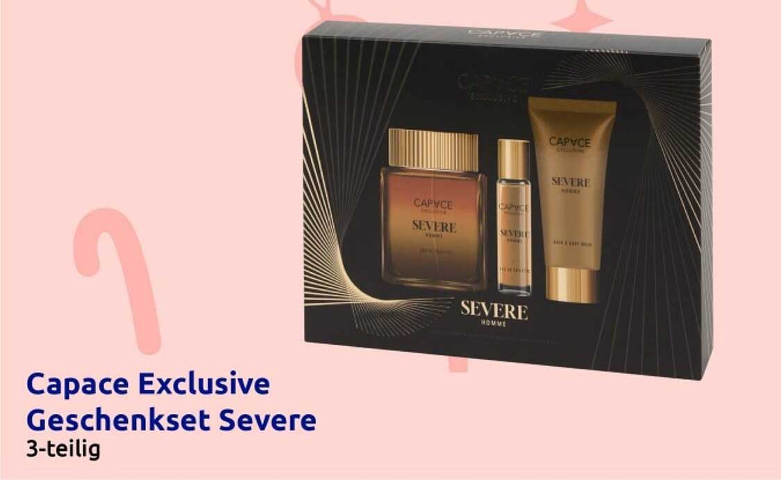 Capace Exclusive Geschenkset Severe 3-teilig