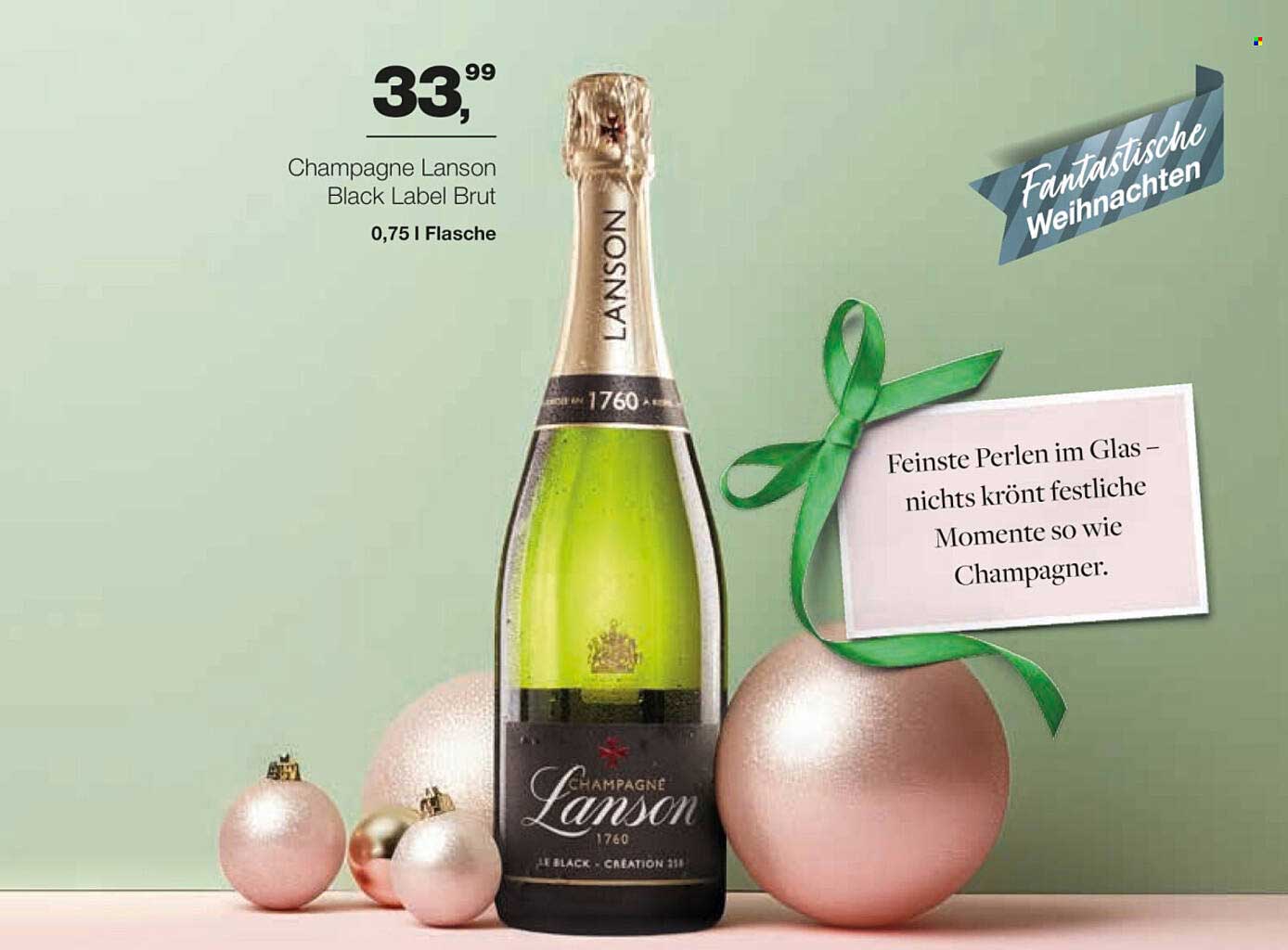 Champagne Lanson Black Label Brut 0,75 l Flasche