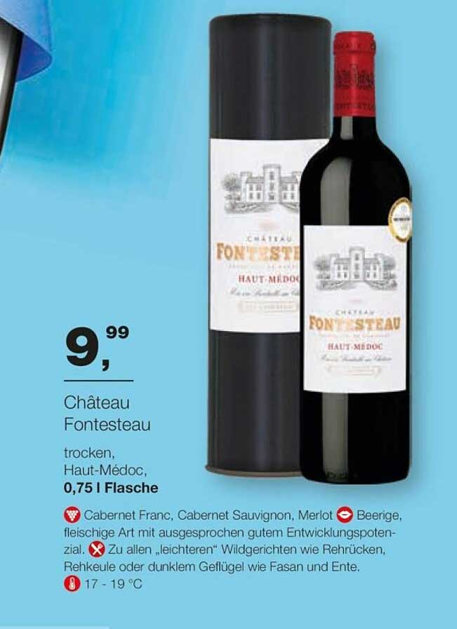 Château Fontesteau trocken, Haut-Médoc