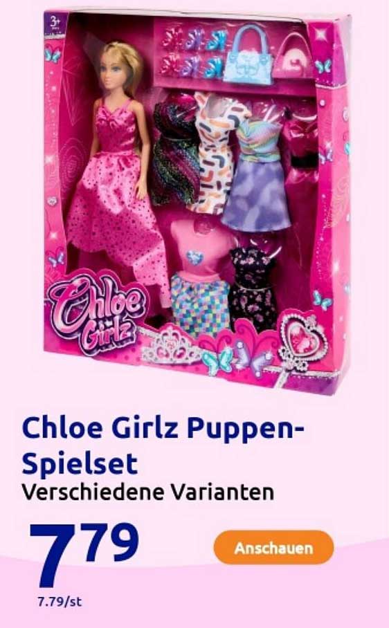 Chloe Girlz Puppen-Spielset