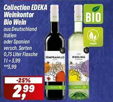 Collection EDEKA Weinkontor Bio Wein