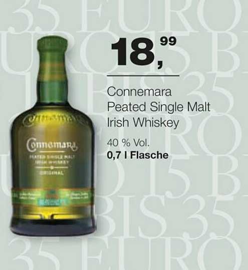 Connemara Peated Single Malt Irish Whiskey 0,7 l