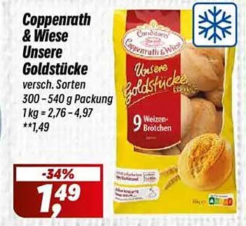 Coppenrath & Wiese Unsere Goldstücke - 9 Weizen-Brötchen