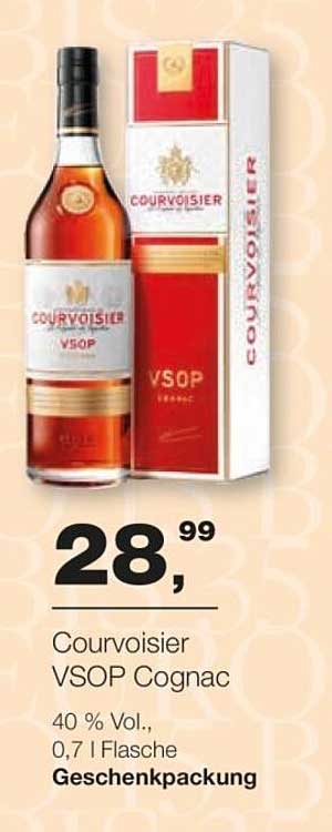 Courvoisier VSOP Cognac in Geschenkverpackung
