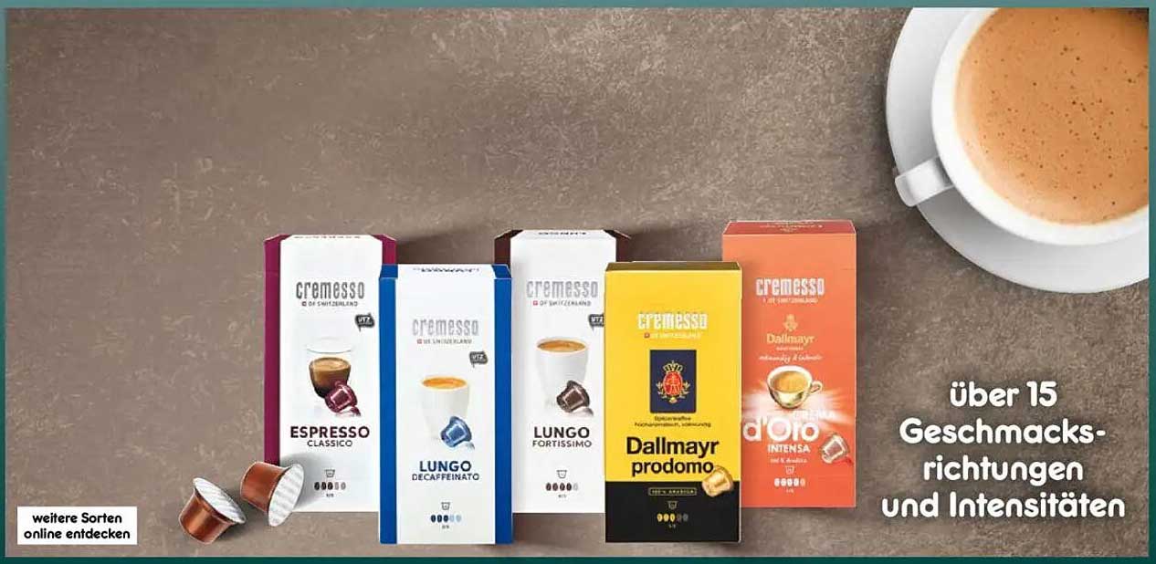 Cremesso Kaffeekapseln – Vielfalt für Kaffeeliebhaber