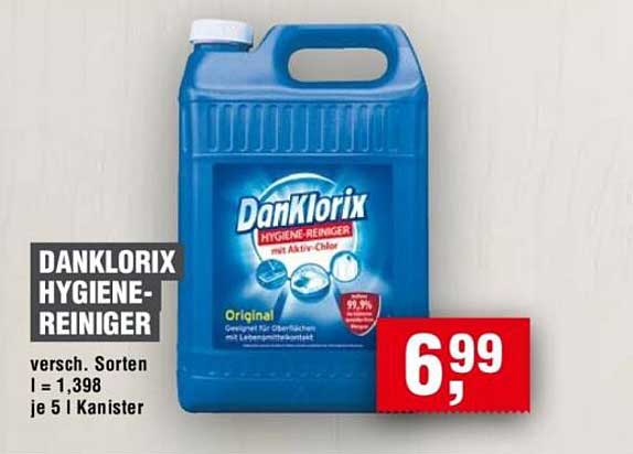 DAN KLORIX HYGIENE-REINIGER