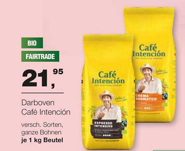 Darboven Café Intención 1 kg Beutel - verschiedene Sorten