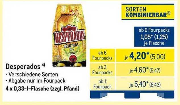 Desperados Original Bierzweier