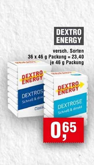 Dextro Energy Dextrose 46 g Packungen