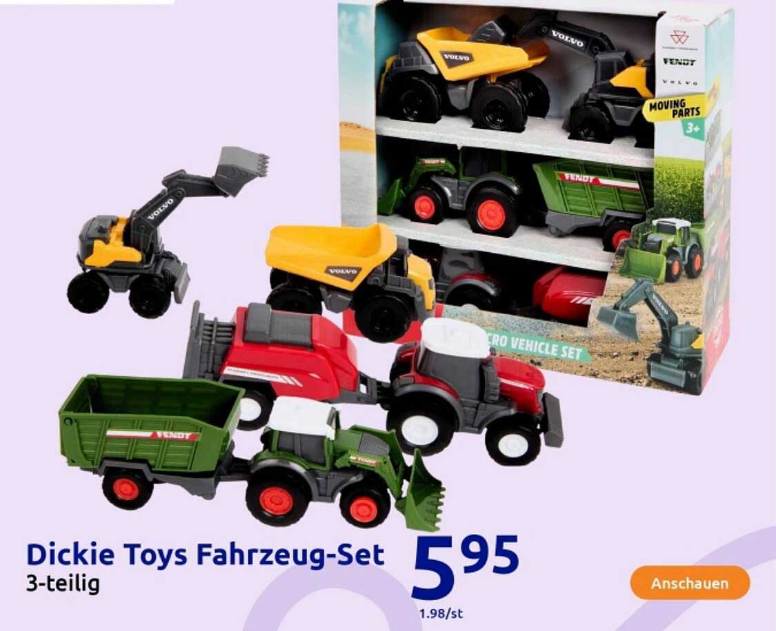 Dickie Toys Fahrzeug-Set 3-teilig