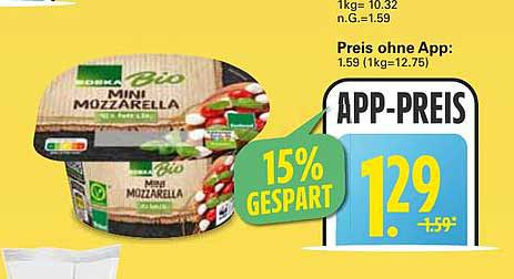 DIEKA Bio Mini Mozzarella