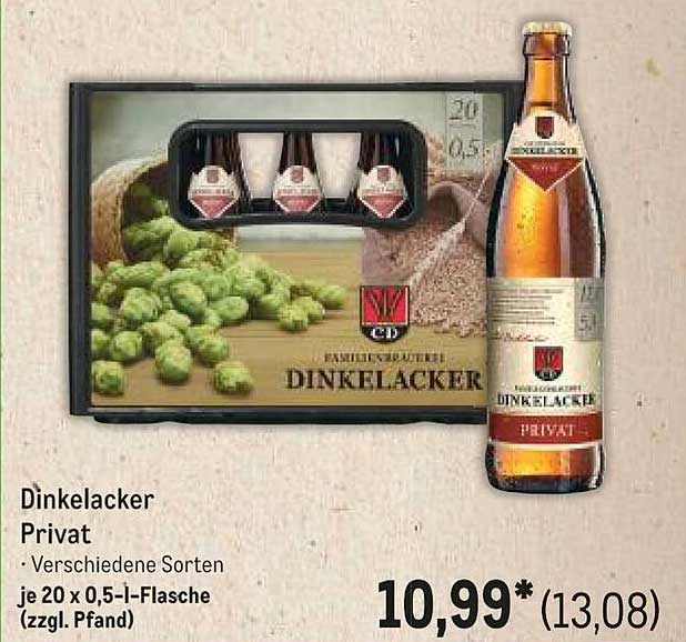 Dinkelacker Privat - verschiedene Sorten