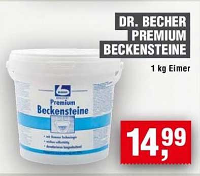 DR. BECHER PREMIUM BECKENSTEINE 1 kg Eimer