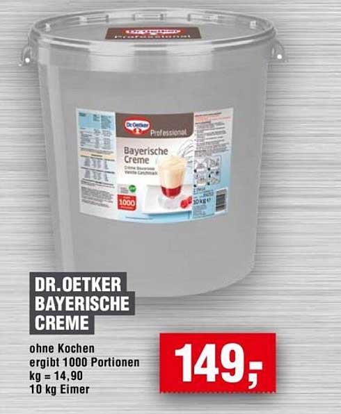 DR. OETKER BAYERISCHE CREME