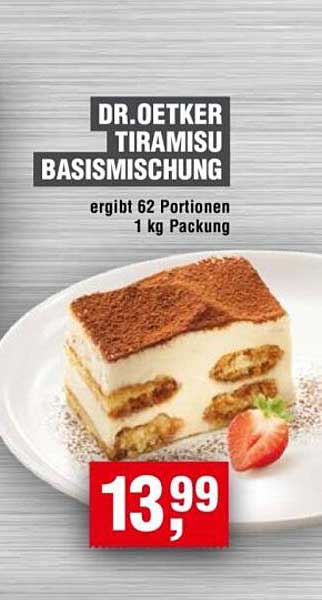 Dr. Oetker Tiramisu Basismischung