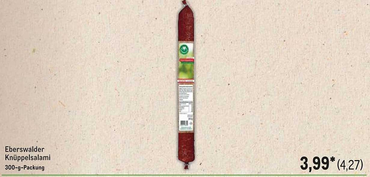Eberswalder Knüppelsalami 300-g-Packung