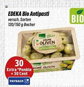 EDEKA Bio Antipasti – verschiedene Sorten im Becher
