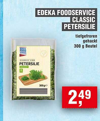 EDEKA Foodservice Classic Petersilie 300 g Beutel