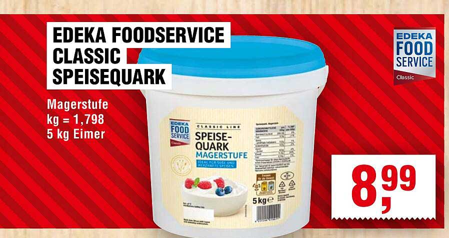 EDEKA Foodservice Classic Speisequark