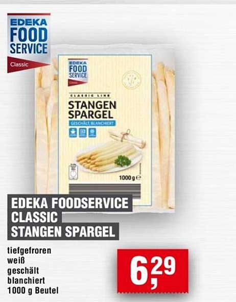 EDEKA FOODSERVICE CLASSIC STANGEN SPARGEL