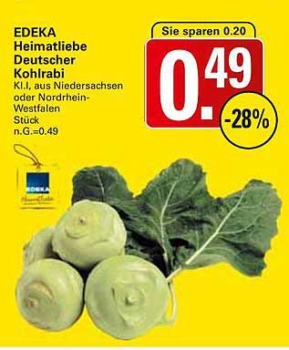 EDEKA Heimatliebe Deutscher Kohlrabi