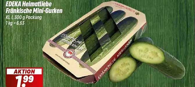 EDEKA Heimatliebe Fränkische Mini-Gurken 300 g