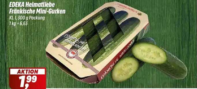 EDEKA Heimatliebe Fränkische Mini-Gurken